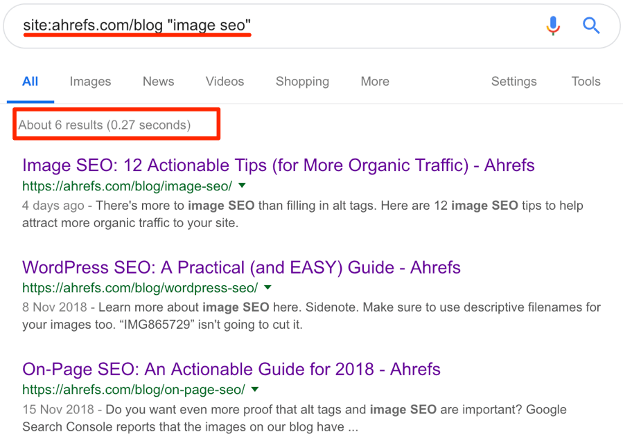 Internal links - tìm kiếm google