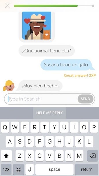 Chatbot - Duolingo