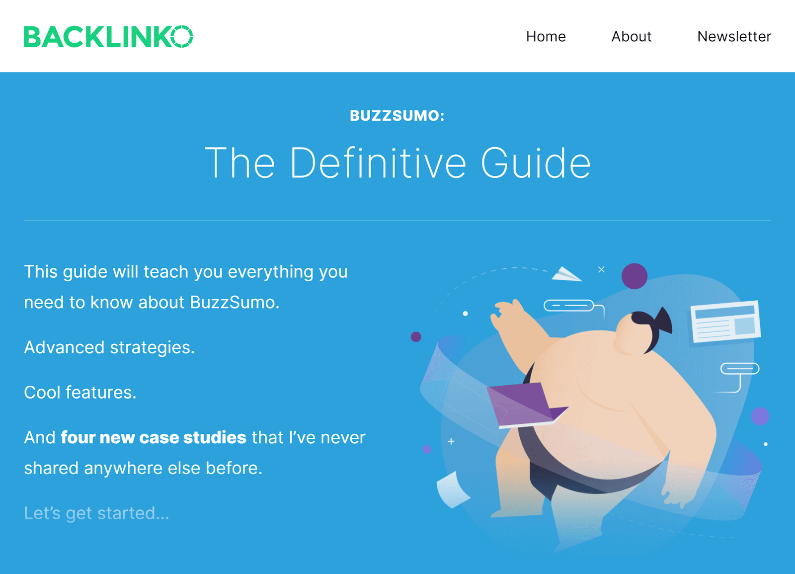 Backlinko - Hướng dẫn BuzzSumo - Mẹo tiếp thị nội dung  