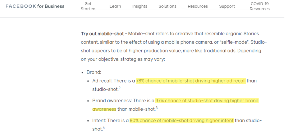 Mobile-shot và Studio-shot?