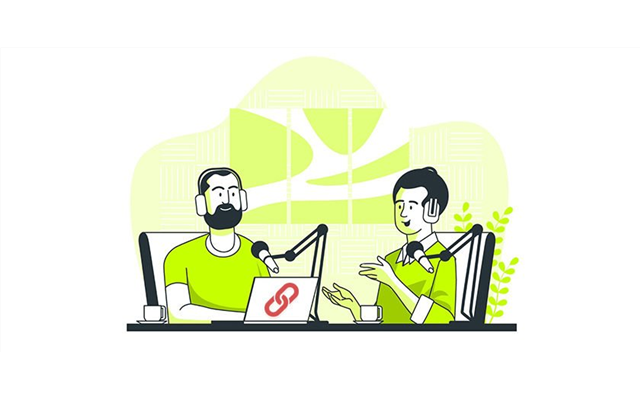 Link Building không Spam: Podcasting