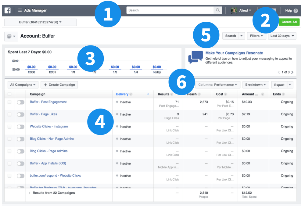 Cách tạo, quản lý và phân tích Facebook Ads Manager | Toponseek.com