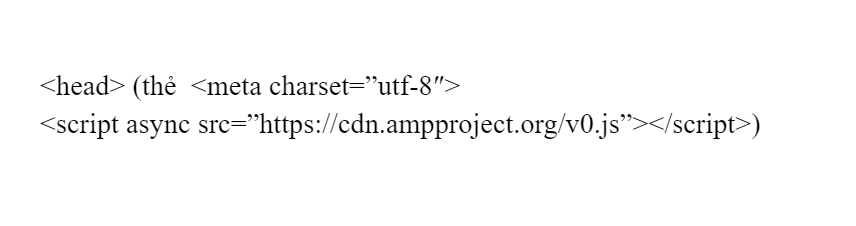 Mã code html amp