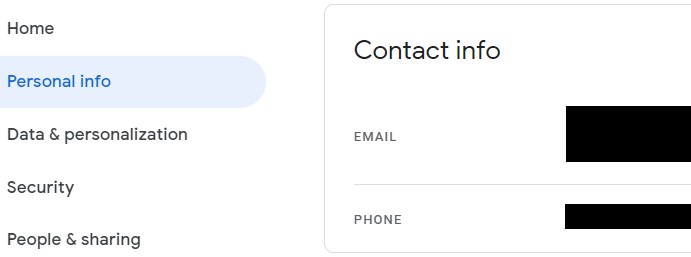 Xem thông tin tài khoản Gmail đã đăng ký số điện thoại